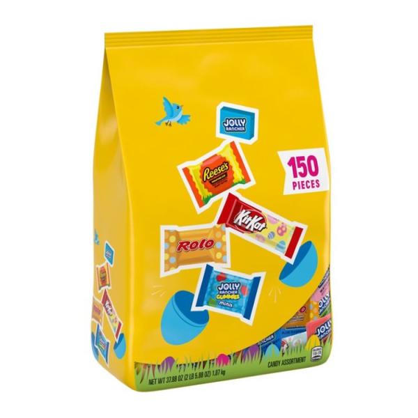 [限定版] ハーシーズ アソートフレーバー イースターキャンディ バルクバッグ 約1.07kg（150個入り） Hershey Assorted Flavore お取り寄せ