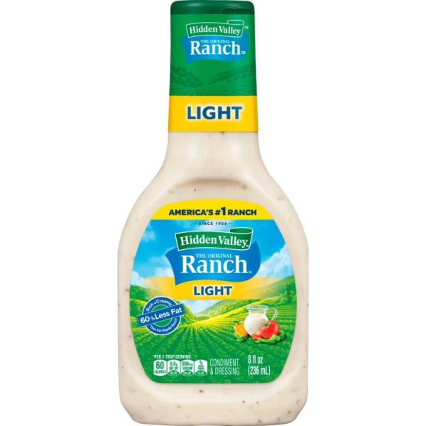 お取り寄せ ヒドゥンバレー ライトランチドレッシング 236ml Hidden Valley Light Ranch Dressing, 8 fl. oz