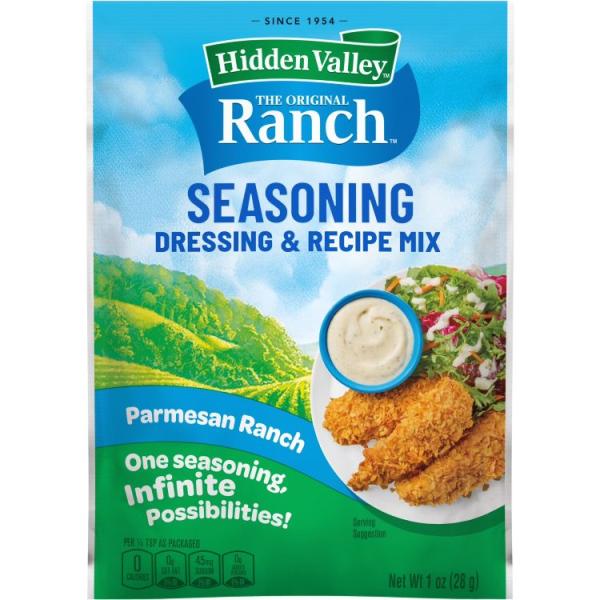 お取り寄せ ヒドゥンバレー パルメザンランチシーズニングドレッシング レシピミックス 28g Hidden Valley Parmesan Ranch