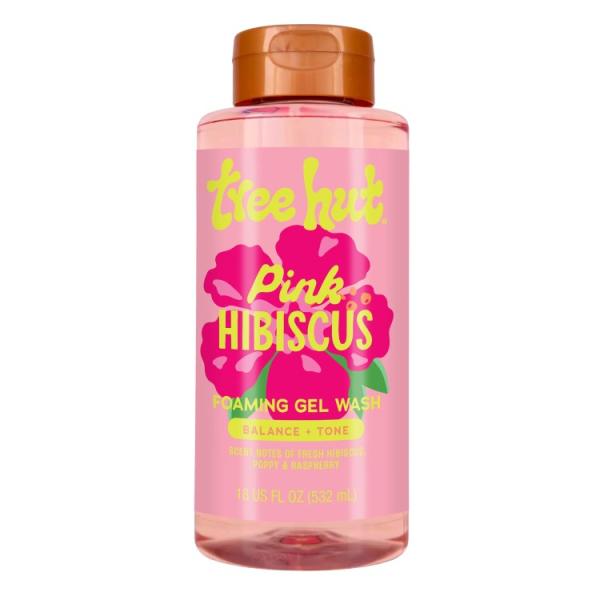 お取り寄せ ツリーハット ピンクハイビスカス フォーミングジェル ボディウォッシュ 532ml Tree Hut Pink Hibiscus Foam
