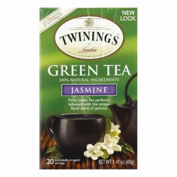 お取り寄せ トワイニング グリーンティー with ジャスミン ティーバッグ 20包 Twinings Green Tea with Jasmine