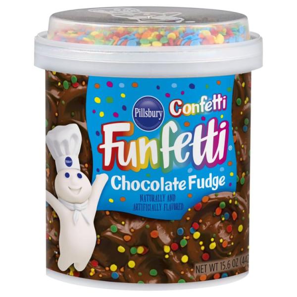 お取り寄せ ピルズベリー ファンフェッティ チョコレートファッジフロスティング 442g Pillsbury Funfetti Chocolate F