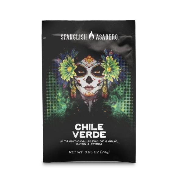 お取り寄せ スパングリッシュアサデロ チリベルデ シーズニングブレンド 24g Spanglish Asadero Chile Verde Seasoni