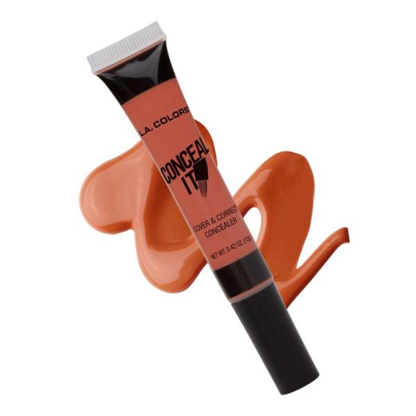お取り寄せ エルエーカラーズ コンシールイット コンシーラー オレンジ 12.4ml L.A. Colors Concealer, Conceal I