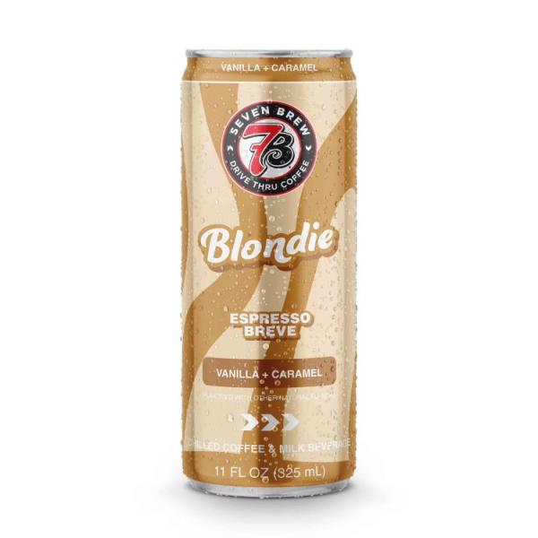 お取り寄せ 7ブリュー ブロンディ チルド エスプレッソ ブレーヴェ バニラ + キャラメル コーヒー 325ml 1本 7 Brew Blondie