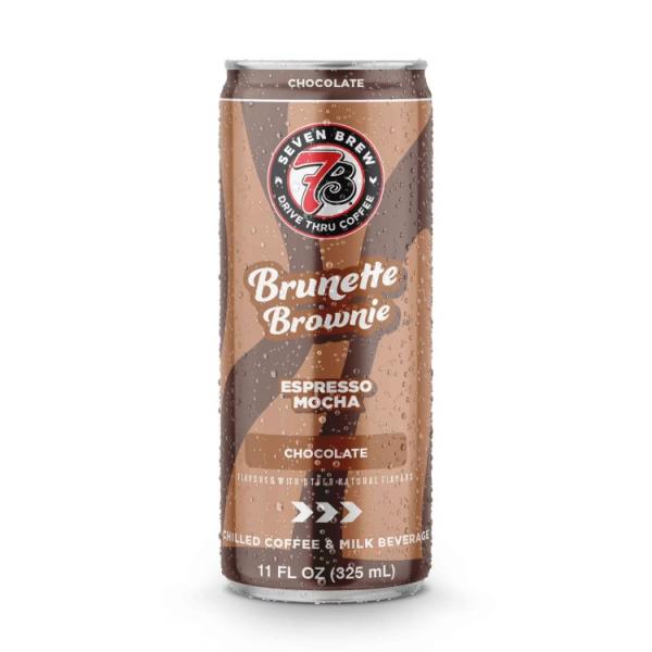 お取り寄せ 7ブリュー ブルネット ブラウニー チルド エスプレッソ モカ チョコレート コーヒー 325ml 1本 7 Brew Brunette