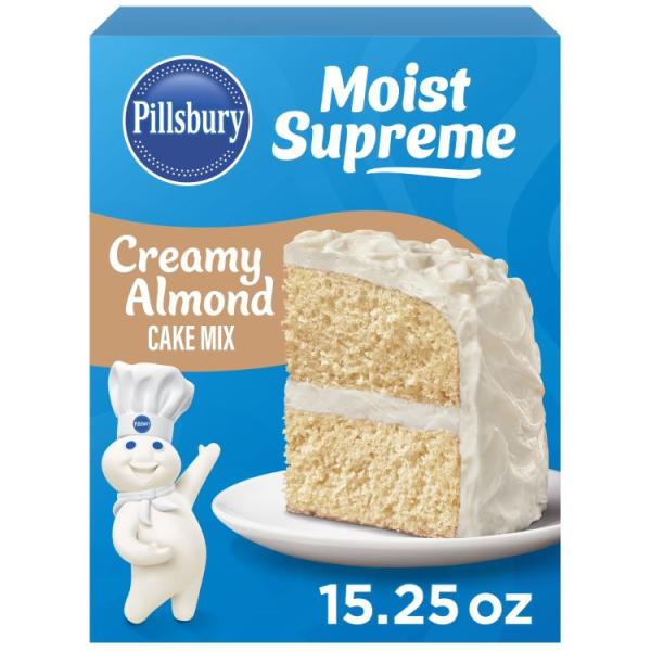 お取り寄せ ピルズベリー モイスト シュプリーム クリーミー アーモンド ケーキミックス 432g Pillsbury Moist Supreme C