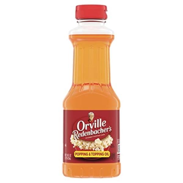 お取り寄せ オービル レデンバッカーズ ポップコーン＆トッピング バターフレーバー ポップコーンオイル 407ml Orville Redenbacher's
