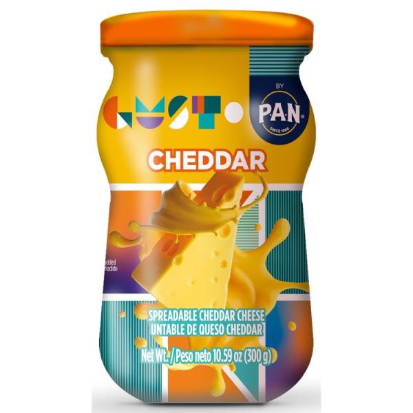 Gusto by P.A.N. チェダーチーズスプレッド 300g Gusto by P.A.N. Cheddar Cheese Spread, 10.9 oz お取り寄せ
