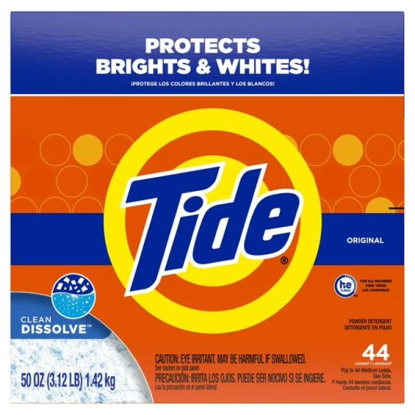 お取り寄せ タイド 粉末洗濯洗剤 オリジナルの香り 1.42kg 44回分 Tide Powder Laundry Detergent, Original, 5