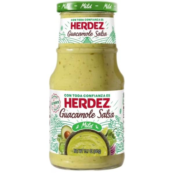 エルデス グアカモレサルサ マイルド トルティーヤチップディップ 445g HERDEZ Guacamole Salsa Mild, Tortilla Chip お取り寄せ