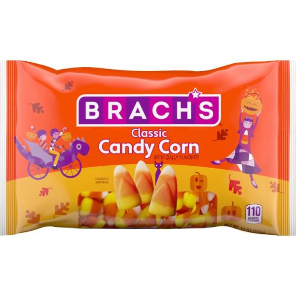 お取り寄せ [ハロウィン限定版]ブラッチズ クラシック キャンディコーン 311g Brach's Classic Candy Corn 11 Oun