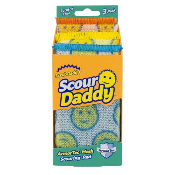 お取り寄せ スクラブダディ スカウアダディ ノンスクラッチ スカウアパッド 3個入 Scrub Daddy Scour Daddy Non-Scratch Sc