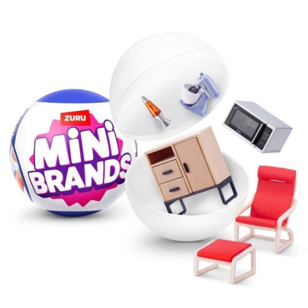 お取り寄せ ズールー ミニブランズ ホーム サプライズカプセル ミニ60種以上 3歳以上 ZURU Mini Brands Home Surprise