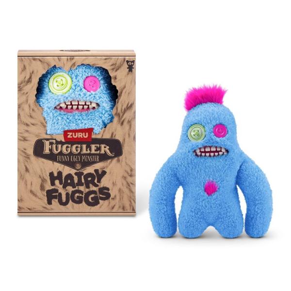 お取り寄せ ズールー ファグラー ヘアリーファッグス サスクーシュ ブルー毛束 約22cm 4歳以上 ZURU Fuggler Hairy Fuggs