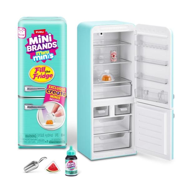 お取り寄せ ミニ・ブランズ フィル・ザ・フリッジ プレイセット ミニ2個付き 8歳以上 Mini Brands Fill the Fridge Pla