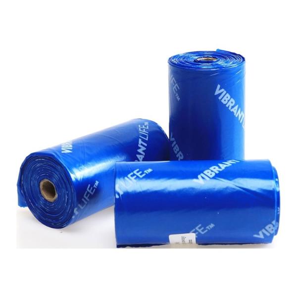 お取り寄せ バイブラントライフ 漏れにくい犬用排せつ物袋 15枚 Vibrant Life Dog Poop Bags, Leak Proof, St