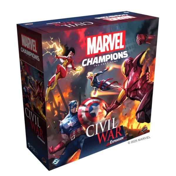 お取り寄せ アスモデ マーベルチャンピオンズ：カードゲーム シビルウォー拡張セット 12歳以上 Marvel Champions: The Card Game