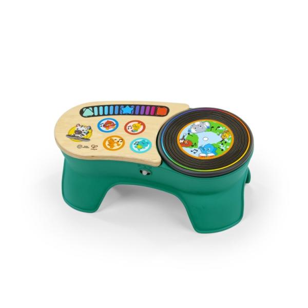 お取り寄せ ベビーアインシュタイン＆ハペ ディージェーディスカバリー 木製ターンテーブル 6か月〜3歳 Baby Einstein &amp; Hape DJ