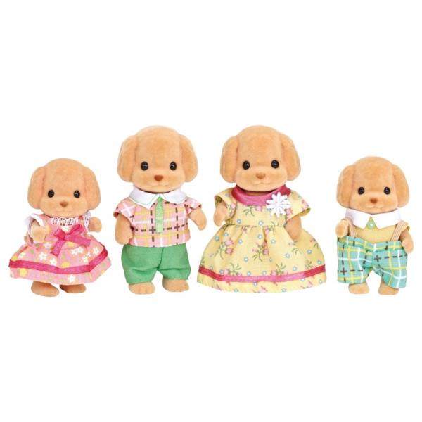 お取り寄せ カリコクリッターズ トイプードルファミリー 人形4体セット Calico Critters Toy Poodle Family Colle