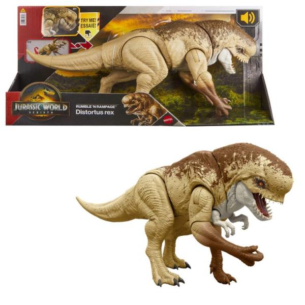 お取り寄せ ジュラシック・ワールド 復活の大地 ディストータス・レックス 約55.9cm 4歳以上 Jurassic World Rebirth Di