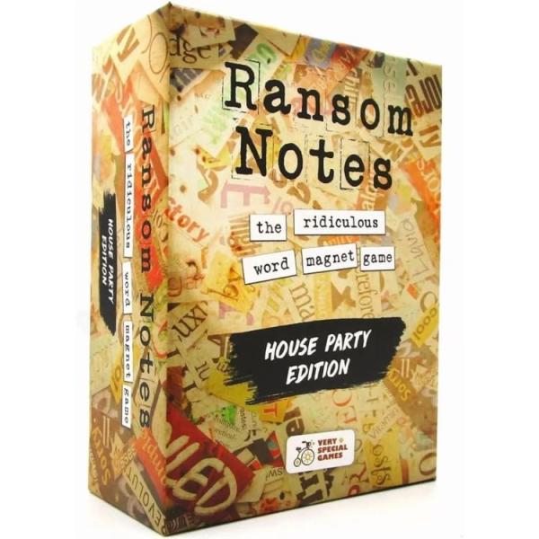 お取り寄せ ランサムノーツ おバカなワードマグネット パーティーボードゲーム ハウスパーティーエディション Ransom Notes The Ridiculou