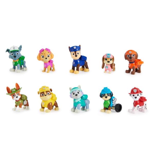 お取り寄せ パウ・パトロール オール・ポーズ・オン・デッキ フィギュア10体セット 3歳以上 PAW Patrol All Paws on Deck