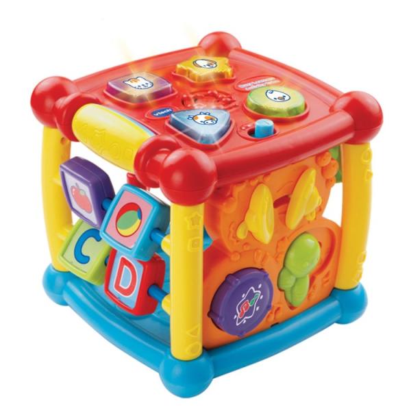 お取り寄せ ブイテック ビジーラーナーズ アクティビティキューブ ベビー・幼児用 VTech Busy Learners Activity Cube