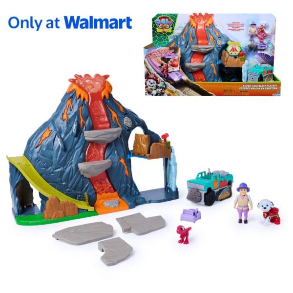 お取り寄せ [限定版] パウ・パトロール ザ・ダイノ・ムービー スーパーラバブラスト火山 3歳以上 PAW Patrol Dino Movie Sup
