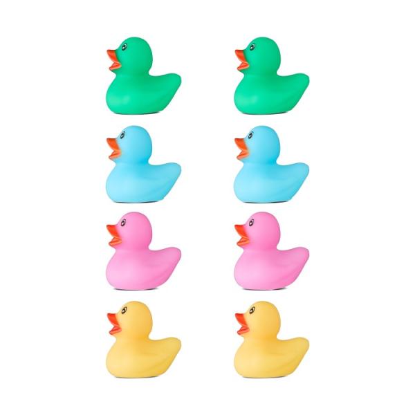 お取り寄せ 【ウォルマートブランド】ウェイトゥセレブレート ラバーダック 8個 マルチカラー Plastic Duck Party Favors, Multic