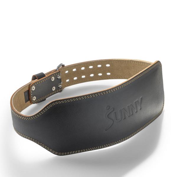 お取り寄せ サニーヘルス＆フィットネス レザー製ウェイトリフティングベルト 幅約15.2cm S Sunny Health &amp; Fitness Lea