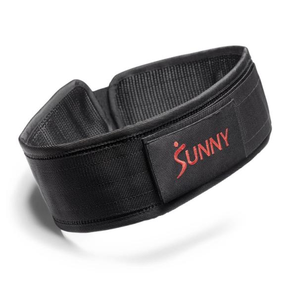 お取り寄せ サニーヘルス＆フィットネス ナイロン製ウェイトリフティングベルト 幅約10.2cm M Sunny Health &amp; Fitness 4