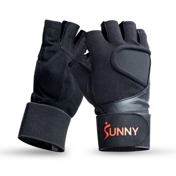 お取り寄せ サニーヘルス＆フィットネス ウェイトリフティンググローブ L Sunny Health &amp; Fitness Weightlifting G