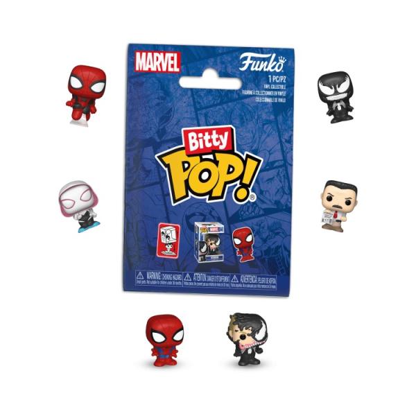 お取り寄せ ファンコ ビッティ・ポップ！スパイダーマン ビニールフィギュア32個 ディスプレイセット 3歳以上 Funko Bitty POP Spi