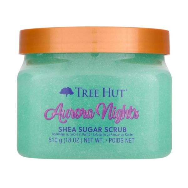 お取り寄せ ツリーハット シアシュガースクラブ オーロラナイツ 510g Tree Hut Shea Sugar Scrub, Aurora Nigh