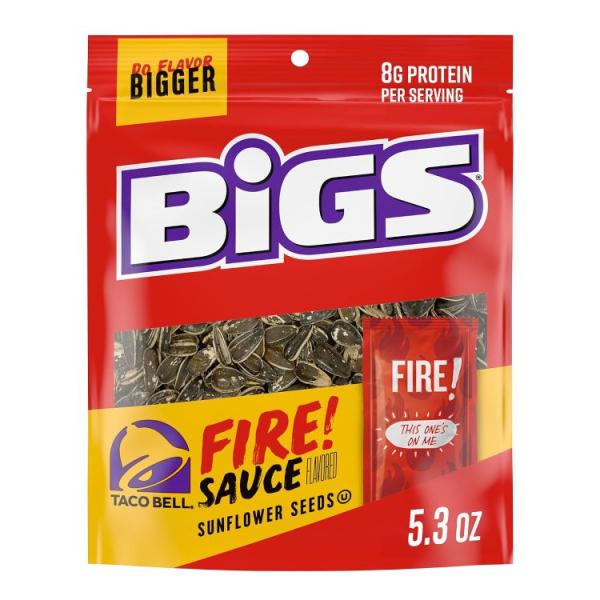 お取り寄せ ビッグス サンフラワーシード ひまわりの種 ファイヤーソース 152g BIGS Sunflower Seeds, Fire Sauce