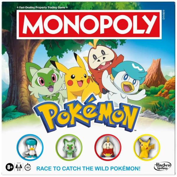 お取り寄せ モノポリー ポケモン エディション ボードゲーム 2〜4人用 8歳以上 約45分 Monopoly Pokemon Edition Boa