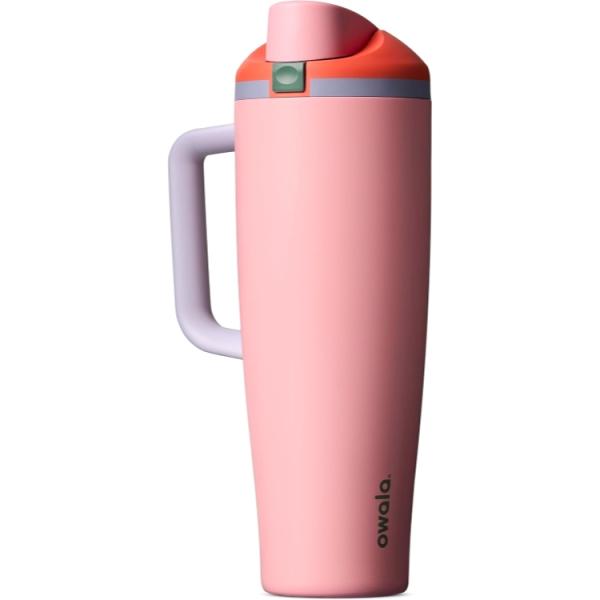 お取り寄せ オワラ フリーシップ タンブラー 水筒 1.18L シュガー・ハイ Owala FreeSip Tumbler Water Bottle