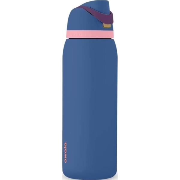 お取り寄せ オワラ フリーシップ 水筒 1.18L ブルージェイ Owala FreeSip Water Bottle 40oz Blue Jay