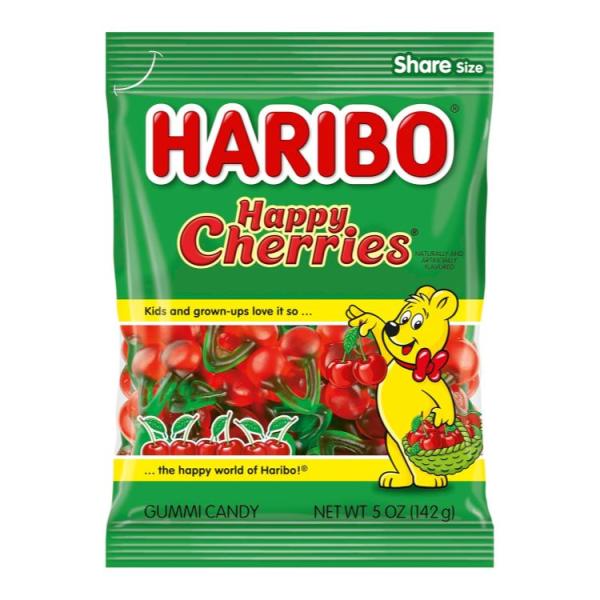 お取り寄せ ハリボー グミキャンディ ハッピーチェリー 142g Haribo Gummi Candy, Happy Cherries, 5 Ounc