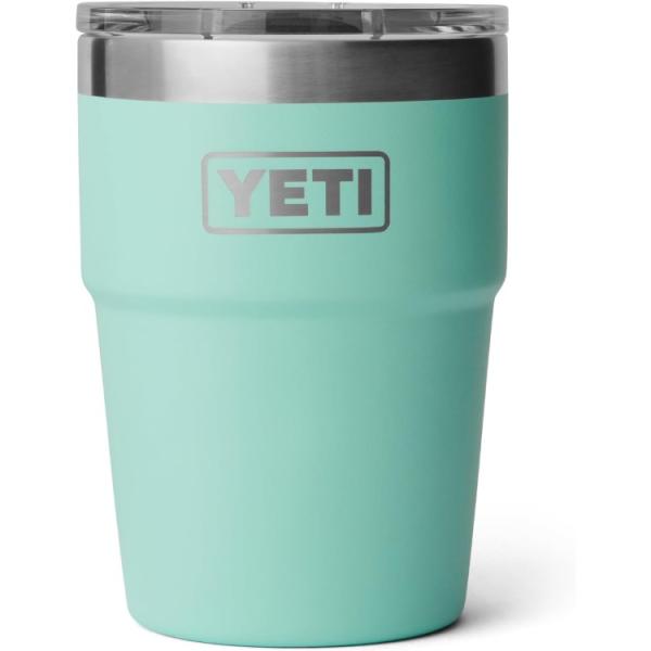 お取り寄せ イエティ ランブラー スタッカブルタンブラー 473mL マグスライダーリッド シーフォーム YETI Rambler 16oz Stac