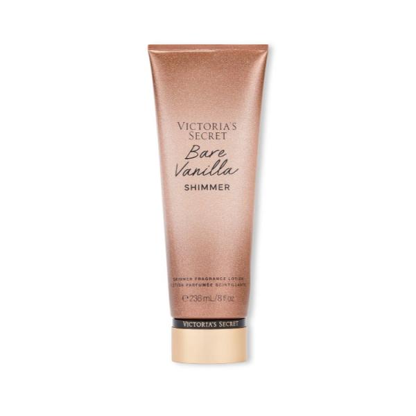 お取り寄せ ヴィクトリアズシークレット ベアバニラ シマーフレグランスボディローション 236ml Victoria's Secret Bare Va