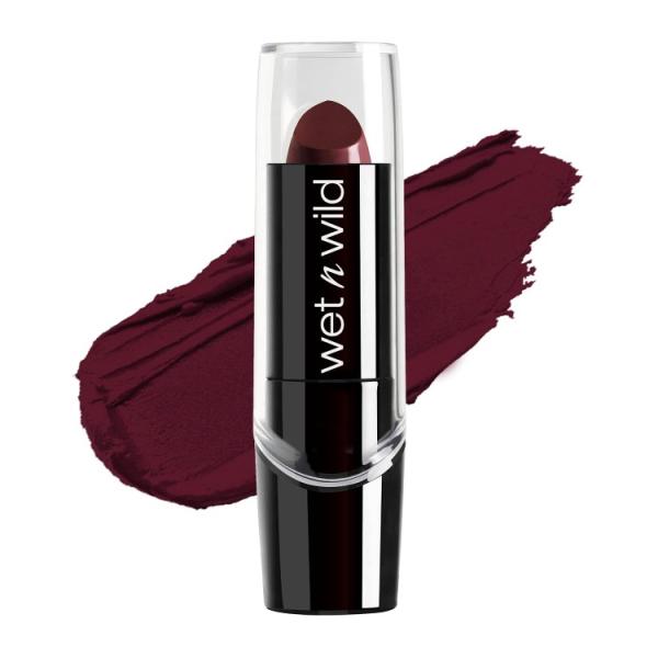 お取り寄せ ウェットアンドワイルド シルクフィニッシュ リップスティック ブラックオーキッド wet n wild Silk Finish Lipst