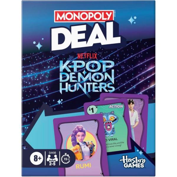 お取り寄せ モノポリー ディール KPOPデーモンハンターズ カードゲーム 2〜5人用 8歳以上 Monopoly Deal KPop Demon H