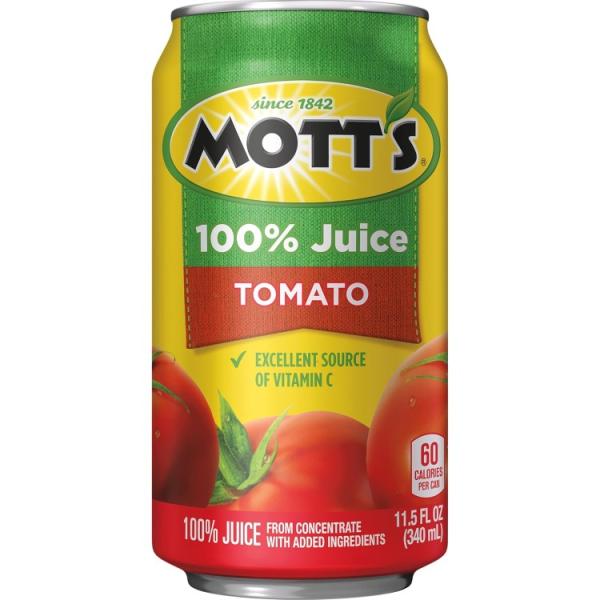 モッツ 100%トマトジュース 340ml 缶 24缶入り Mott's 100% Tomato