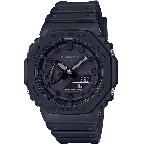 �y�V�i�z1�T�Ԉȓ������@�r���v �W�[�V���b�N �J�[�{���R�A�K�[�h GA-2100-1A1JF �����Y �u���b�N �J�V�I G-SHOCK