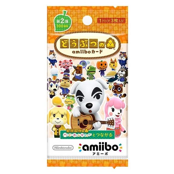 yVizPTԈȓ ǂԂ̐XamiiboJ[h 2e (1BOX 50pbN)