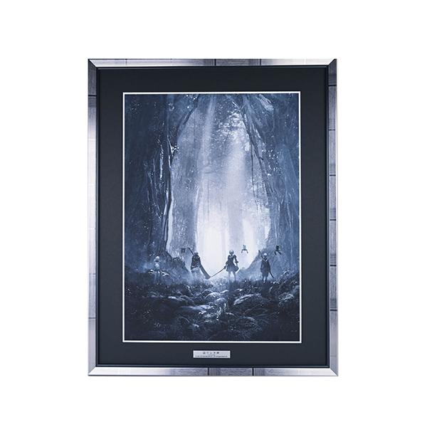 額装付き高精彩アート『NieR Art「囚ワレタ絆」』 新品】【即納】額装付き高精彩アート『NieR Art「囚ワレタ絆