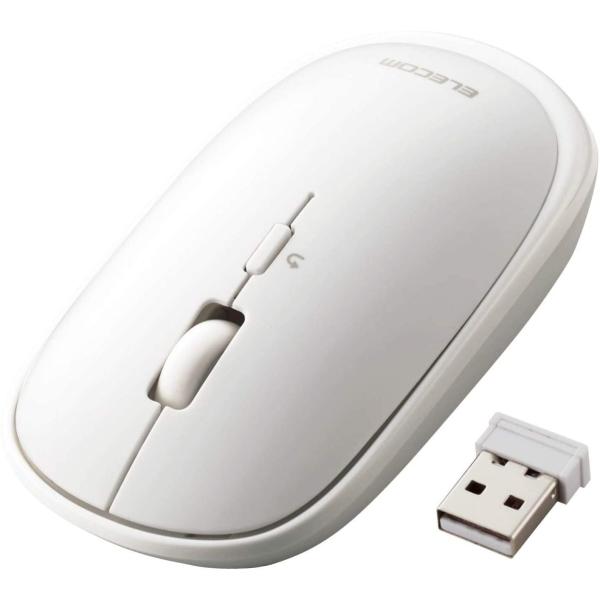 yViz1TԈȓ GR CX}EX 2.4GHz Slint M-TM10DBWH/EC ^ É 4{^ v[[h@\t Windows Mac Ή zCg