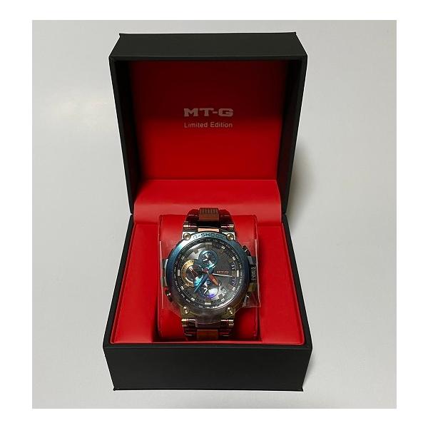�y�V�i�z�y���[�z�J�V�I Casio�yMTG-B1000VL-4APR�z�\�[���[�d�g�r���v G-SHOCK MT-G ���b�h G�V���b�N �ΎR��